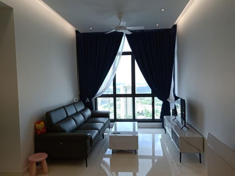 Service Residence for Rent at Setia Sky 88 - Caera Ng - Living Room - PropertyGuru.com.my