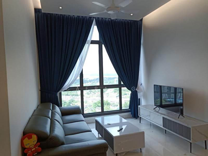 Service Residence for Rent at Setia Sky 88 - Caera Ng - Living Room - PropertyGuru.com.my