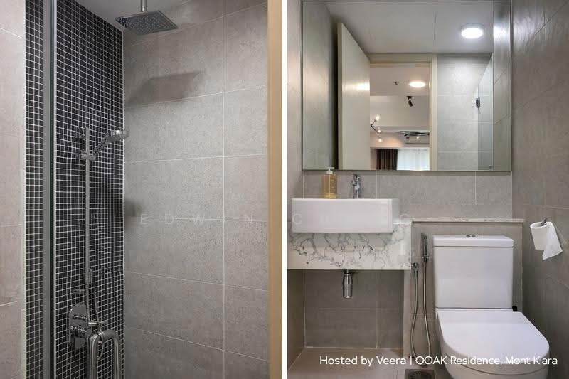 Service Residence for Rent at Ooak Serviced Apartments @ Kiara 163 - Edwin Cheng - Bathroom - PropertyGuru.com.my