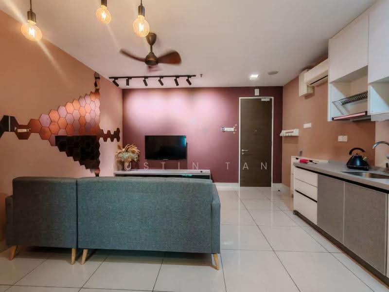Kediaman Servis untuk Disewa di H2O Residences - JUSTIN TAN - Living Room - PropertyGuru.com.my