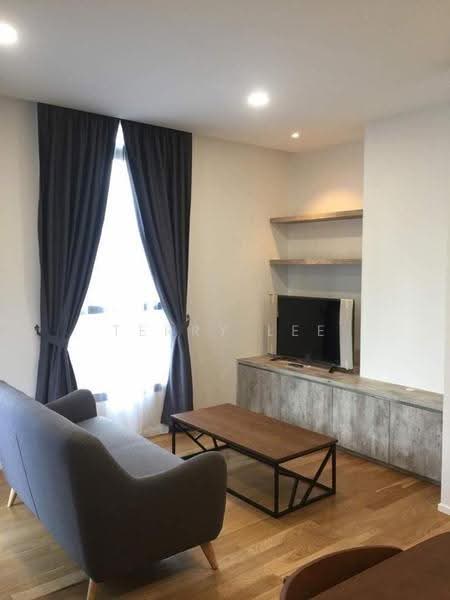 Service Residence for Sale at Arcoris Residences - Terry Lee - Living Room - PropertyGuru.com.my