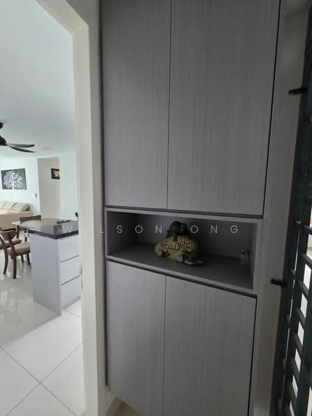Kediaman Servis untuk Dijual di You Residences @ You City - Wilson Ong - Living Room - PropertyGuru.com.my