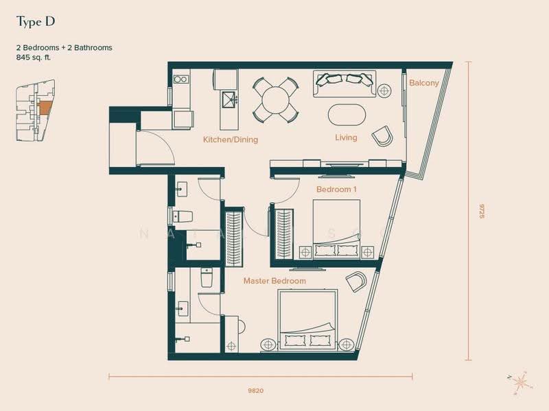 Service Residence for Rent at Skylon Residences - Natalie Soo - PropertyGuru.com.my