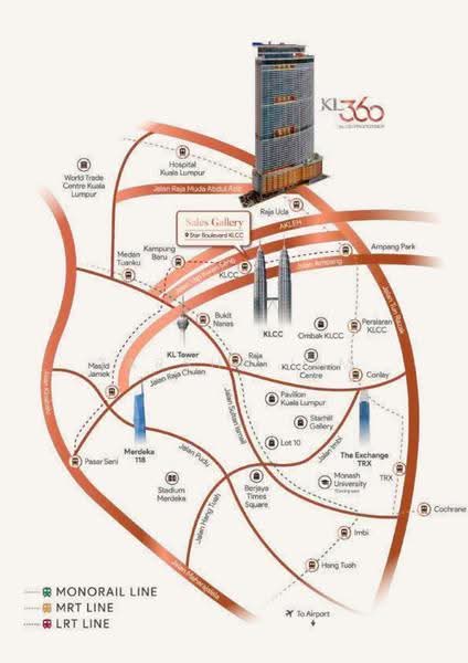 Service Residence for Sale at Serviced Residence @ KL360 - Tarsha Lim - PropertyGuru.com.my