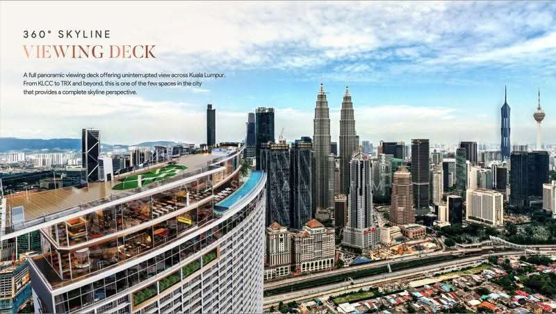 Service Residence for Sale at Serviced Residence @ KL360 - Tarsha Lim - 4 KL Iconic View - Day View - PropertyGuru.com.my