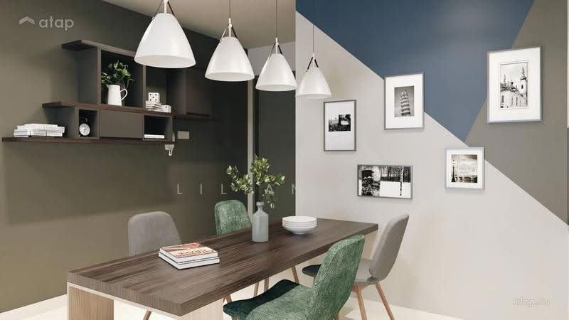 Service Residence for Sale at Gems Residences - Lilian Ta - Dining Room - PropertyGuru.com.my