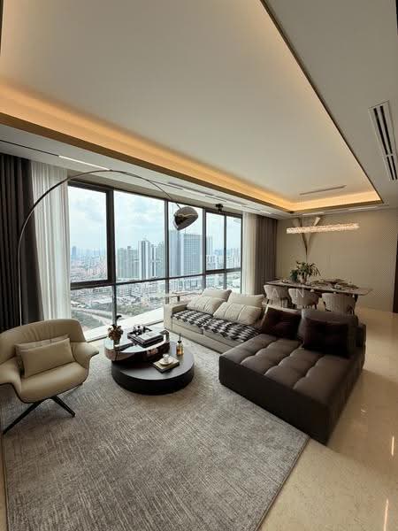 Kondominium untuk Dijual di Capella Embassy (D'Rapport Residences) - Darren Tan - Living Room - PropertyGuru.com.my