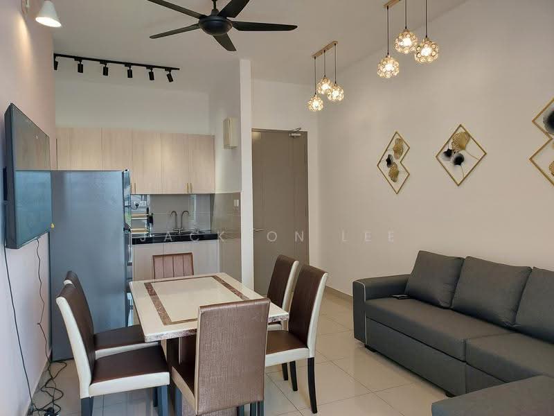 Service Residence for Rent at Zentro Residences Serviced Apartment - Jackson Lee - Living Room - PropertyGuru.com.my