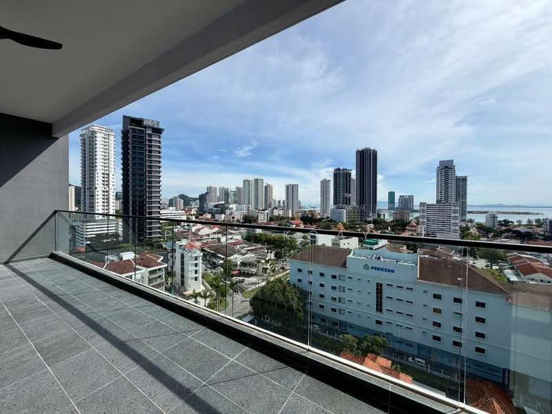 Kondominium untuk Disewa di Codrington Residence - Ping Koay - Balcony - PropertyGuru.com.my