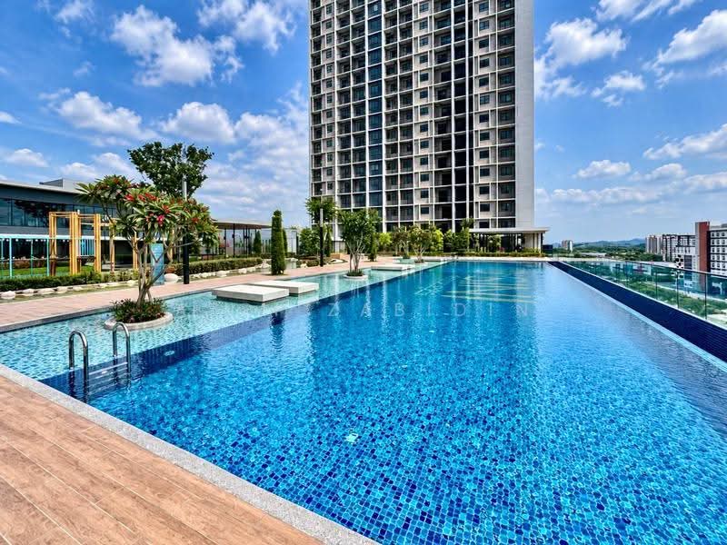 Service Residence for Rent at D'Sini Residences - Azri Zabidin - Pool - PropertyGuru.com.my
