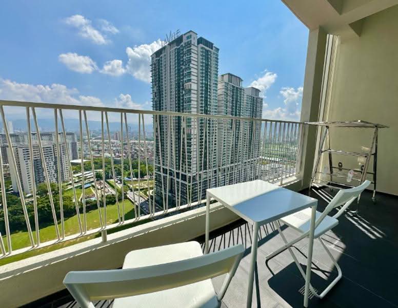 Service Residence for Sale at UNA Serviced Apartment - Mandy Liew - Balcony - PropertyGuru.com.my