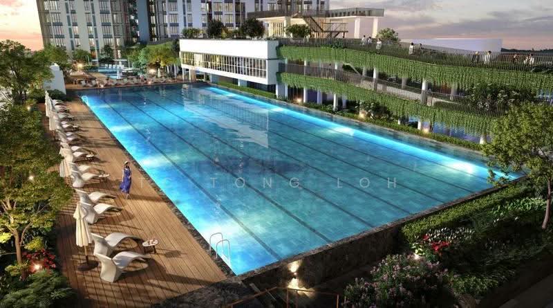 Service Residence for Rent at Sinaran @ Utropolis - TC Tong Loh - Pool - PropertyGuru.com.my