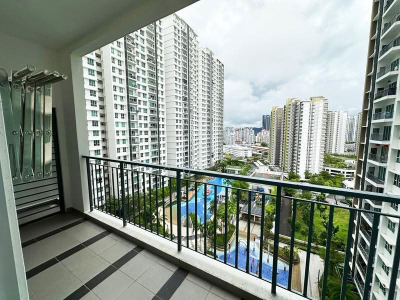 Kondominium untuk Disewa di Imperial Residences - Bosco Teoh - Balcony - PropertyGuru.com.my