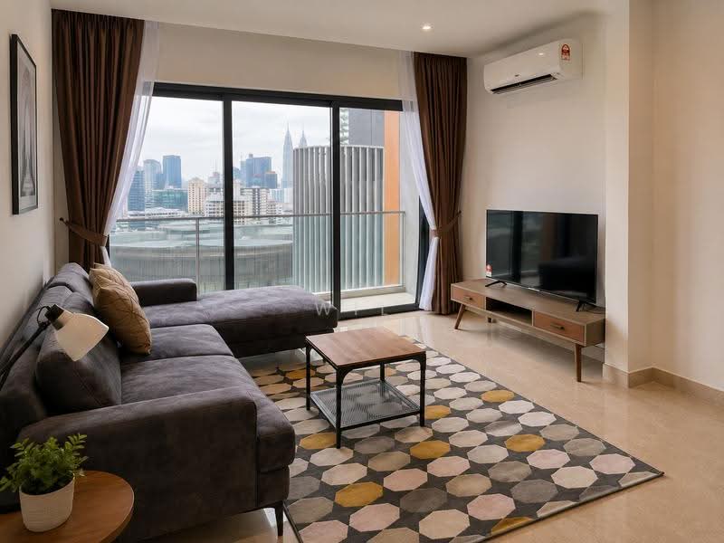 Kediaman Servis untuk Disewa di Lucentia Residences - Wil Koh - Living Room - PropertyGuru.com.my