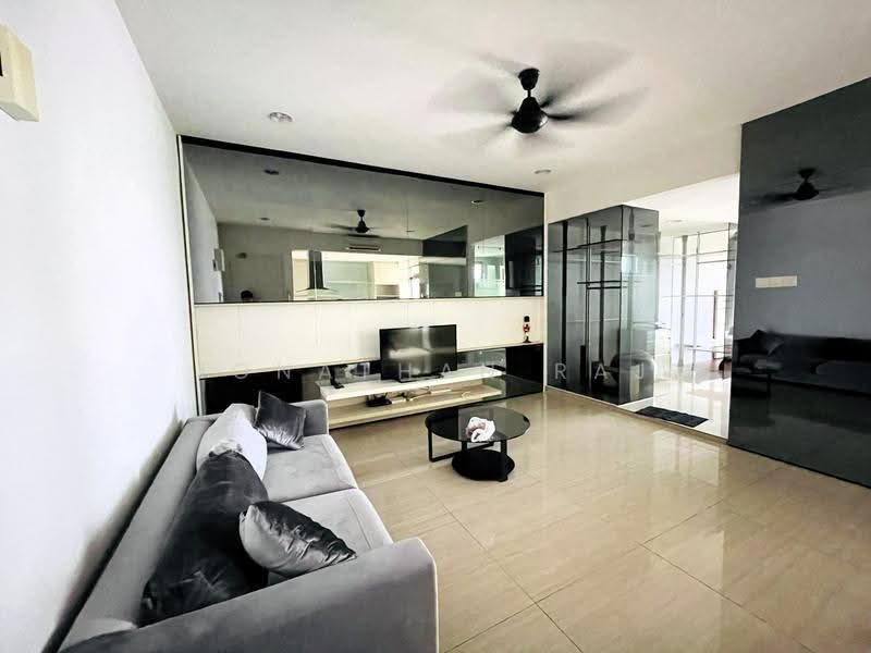 Service Residence for Sale at Eve Suite / NZX Square - Jonathan Raj - Living Room - PropertyGuru.com.my