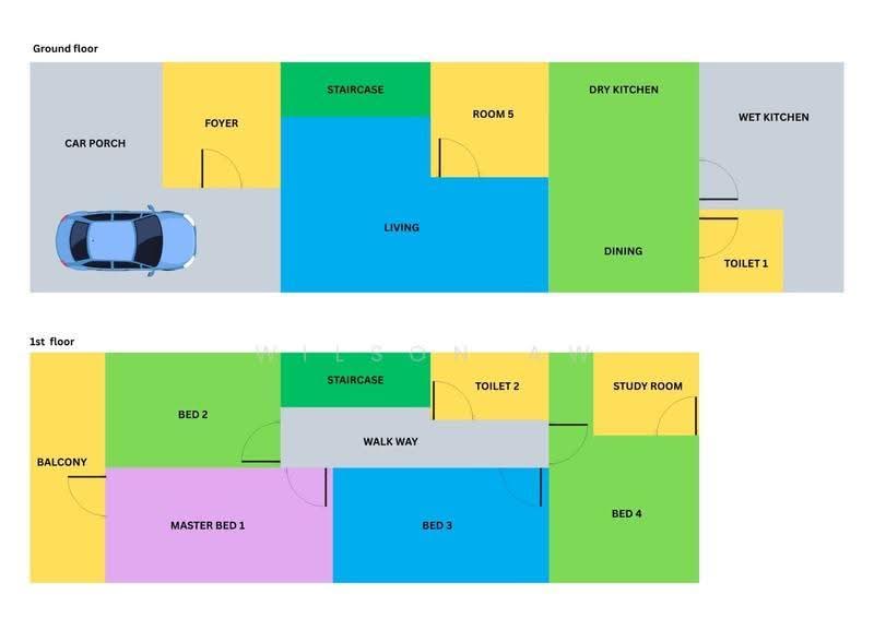 Rumah Teres 2-Tingkat untuk Dijual di Taman Kolam Air (Johor Bahru) - Wilson Aw - PropertyGuru.com.my