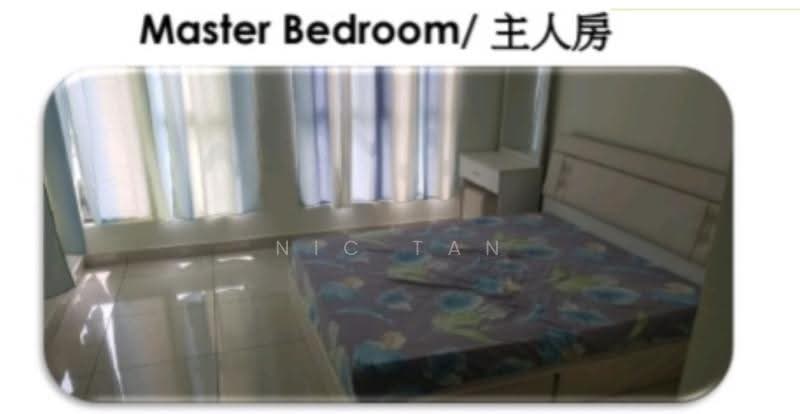Kondominium untuk Disewa di Lido Residency - Nic Tan - Master Bedroom - PropertyGuru.com.my