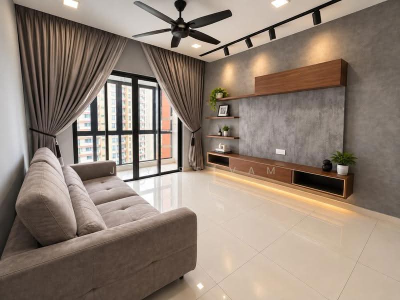 Condominium for Rent at The Haute Gurney - Jay Selvam - Living Room - PropertyGuru.com.my