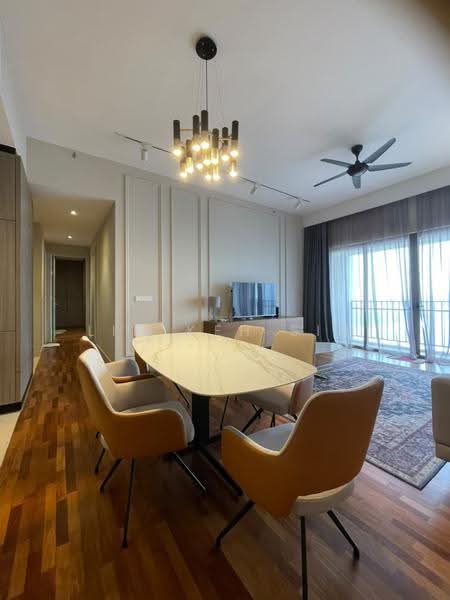 Service Residence for Rent at Straits Residences - Lim Keh Sin - Dining Room - PropertyGuru.com.my