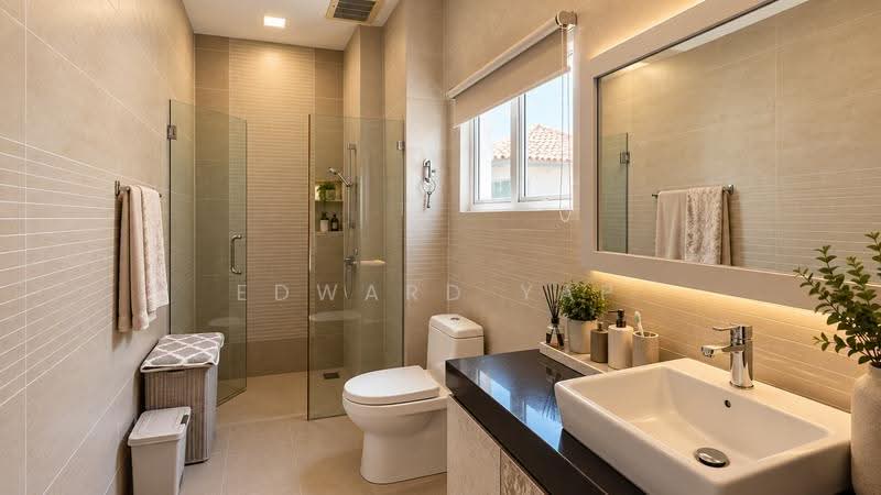 Rumah Berkembar untuk Dijual di Bandar Menjalara (Kuala Lumpur) - Edward Yap - Bathroom - PropertyGuru.com.my