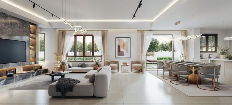 Rumah Teres 2-Tingkat untuk Dijual di Setia Indah 12 (Setia Alam) - Lawrence Chan - Living Room - PropertyGuru.com.my