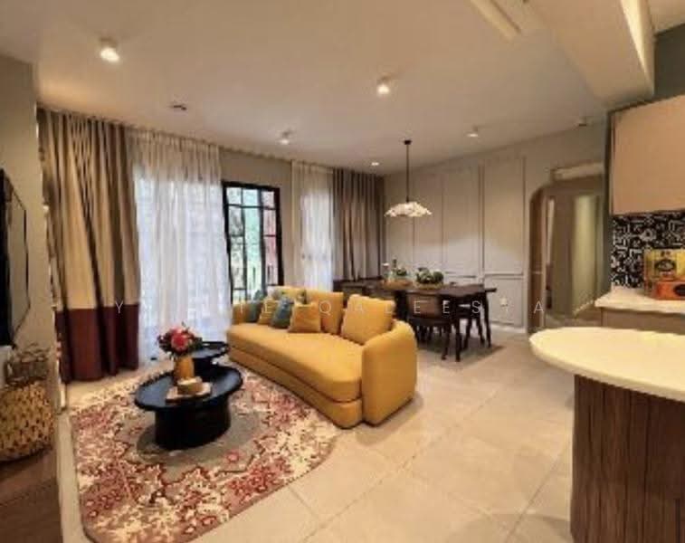 Service Residence for Sale at Anja Residences - Yantie Qaleesya - Living Room - PropertyGuru.com.my
