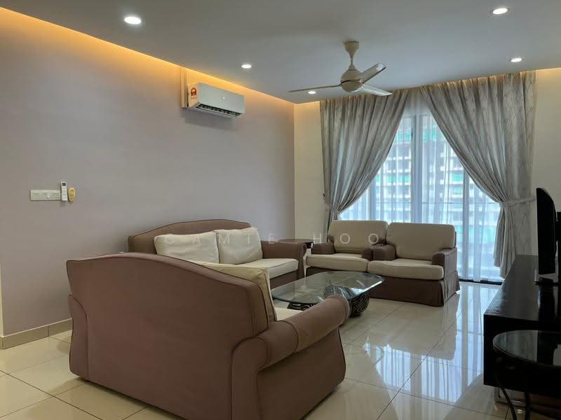 Kediaman Servis untuk Dijual di You Residences @ You City - Camie Hoo - Living Room - PropertyGuru.com.my