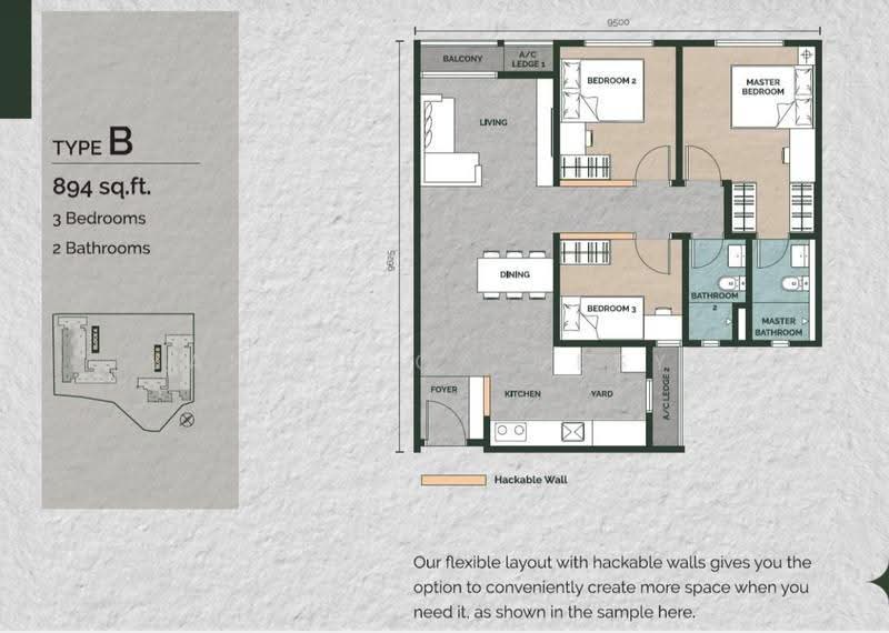 Service Residence for Sale at Anja Residences - Yantie Qaleesya - PropertyGuru.com.my