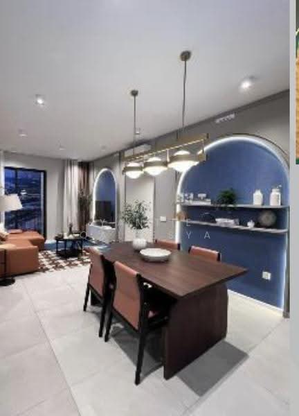 Service Residence for Sale at Anja Residences - Yantie Qaleesya - Living Room - PropertyGuru.com.my