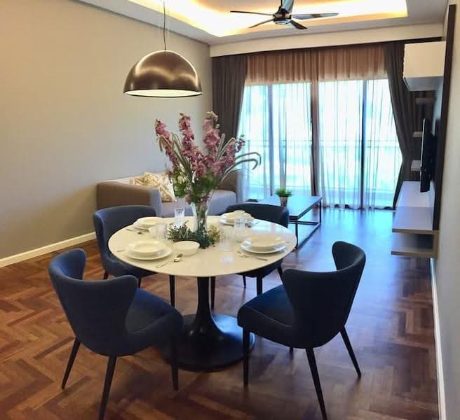 Service Residence for Rent at Vista Residences - Camie Hoo - Living Room - PropertyGuru.com.my