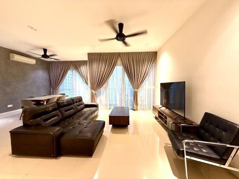 Kondominium untuk Disewa di Pavilion Hilltop - Edward Yap - Living Room - PropertyGuru.com.my