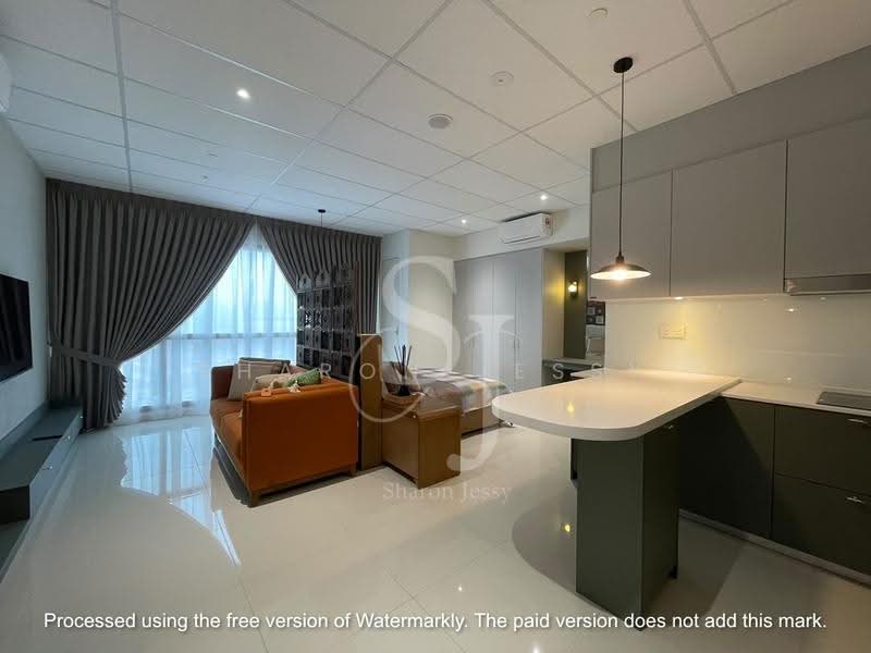 Kediaman Servis untuk Disewa di Edelweiss @ Tropicana Gardens - Sharon Jessy - Living Room - PropertyGuru.com.my