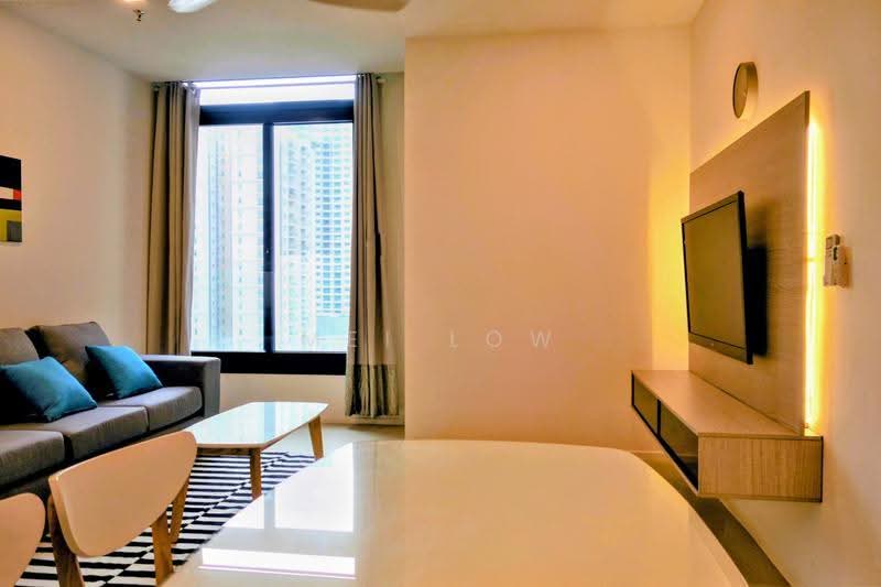 Service Residence for Rent at Arcoris SOHO - MEI LOW - Living Room - PropertyGuru.com.my