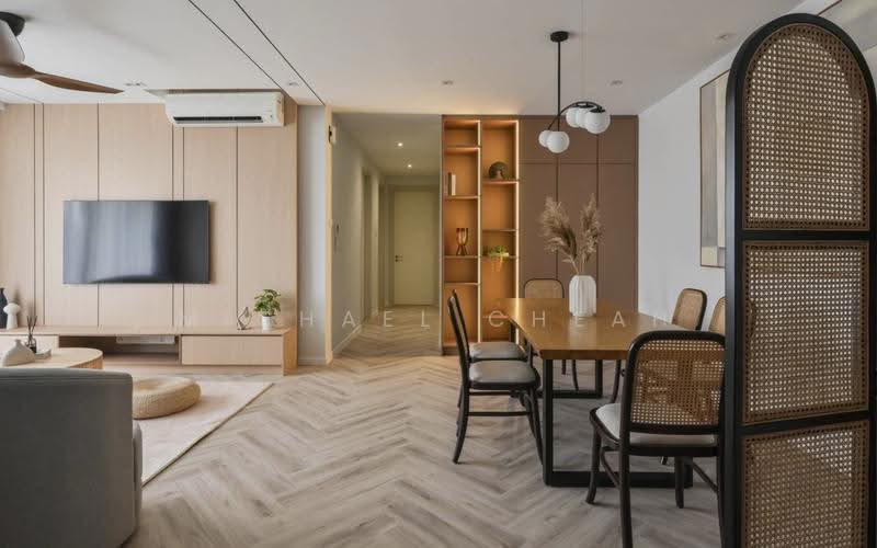 Service Residence for Sale at Edelweiss @ Tropicana Gardens - Michael Cheah - Living Room - PropertyGuru.com.my