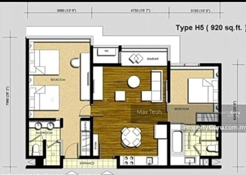 Pangsapuri untuk Disewa di Dua Sentral - Raja Krishnan - PropertyGuru.com.my