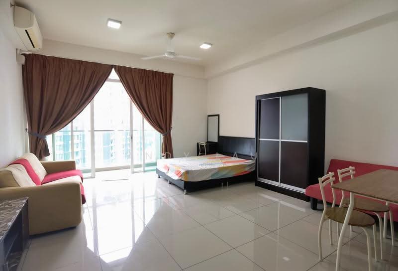 Service Residence for Sale at Cybersquare - Andy Lau - Living Room - PropertyGuru.com.my