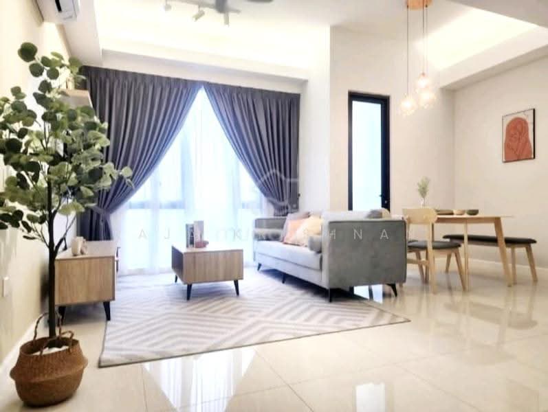 Kondominium untuk Disewa di The Sentral Suites - Raja Krishnan - Living Room - PropertyGuru.com.my