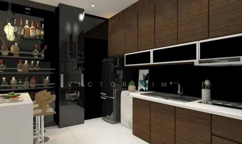 Rumah Berkembar untuk Dijual di KL Eco City (Kuala Lumpur) - Victor Lim - Kitchen - PropertyGuru.com.my