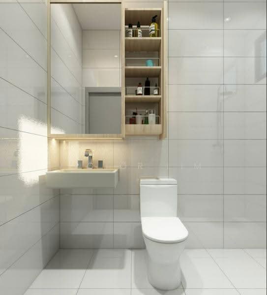 Rumah Berkembar untuk Dijual di KL Eco City (Kuala Lumpur) - Victor Lim - Bathroom - PropertyGuru.com.my