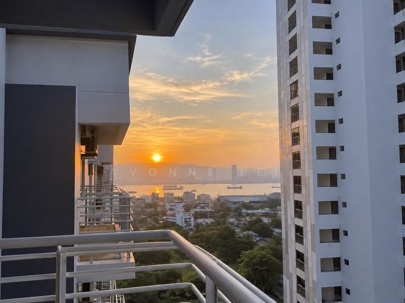 Kondominium untuk Dijual di Sea View Tower - Yvonne Lee - Balcony - PropertyGuru.com.my