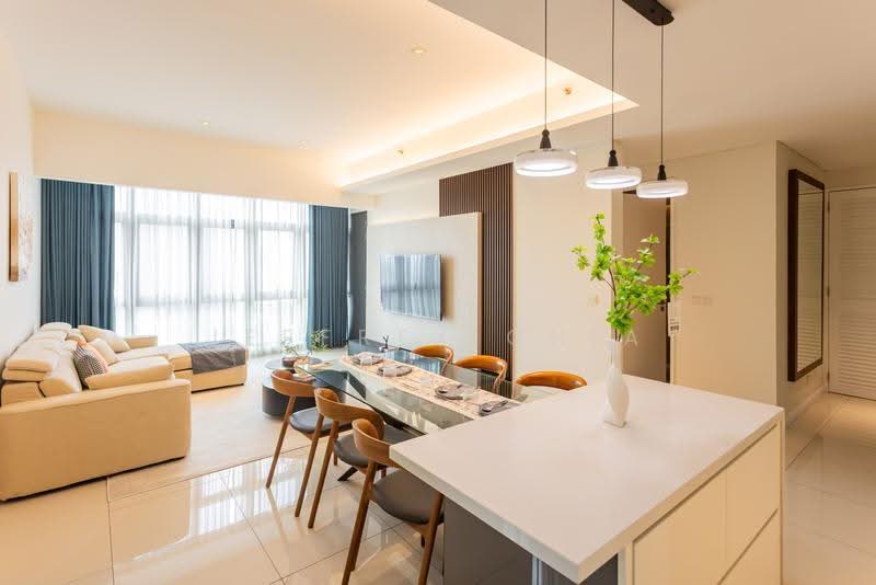 Kediaman Servis untuk Dijual di Tribeca - Jeffrey Chia - Living Room - PropertyGuru.com.my