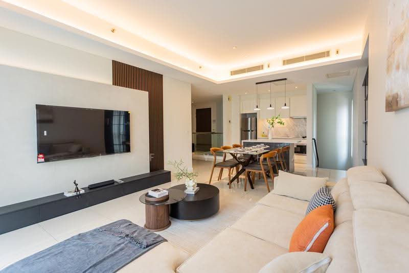 Service Residence for Sale at Tribeca - Jeffrey Chia - Living Room - PropertyGuru.com.my