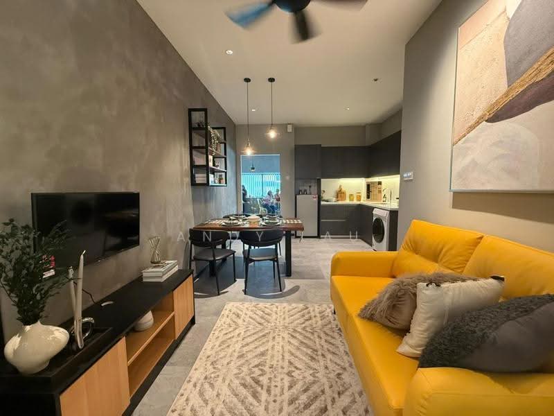 Service Residence for Sale at The Vybe @ Techzone - Andy Lau - Living Room - PropertyGuru.com.my