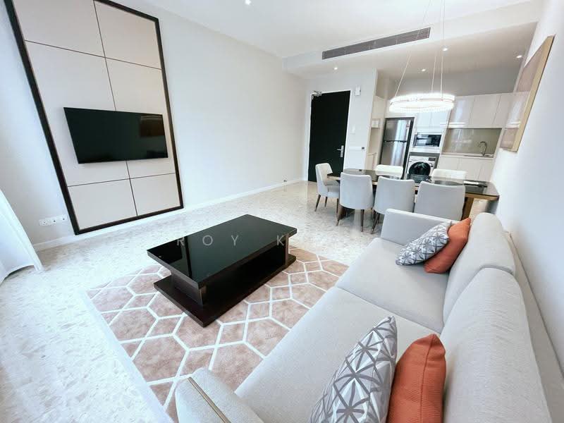 Service Residence for Rent at Pavilion Ceylon Hill - Roy Khaw - Living Room - PropertyGuru.com.my