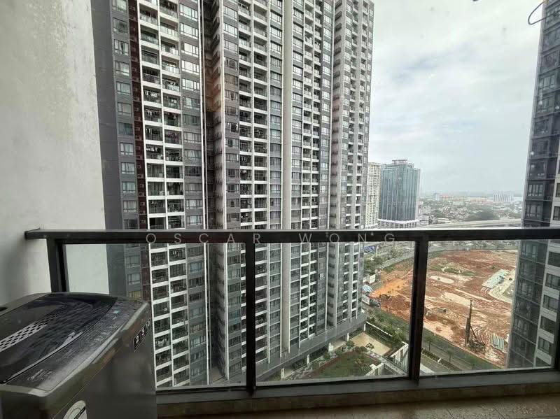 Service Residence for Rent at R&F Princess Cove Phase 1 - Oscar Wong - Balcony - PropertyGuru.com.my