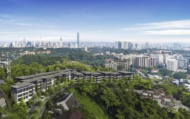 Kondominium untuk Dijual di The Peak - Michelle Chan - Aerial view of property - PropertyGuru.com.my