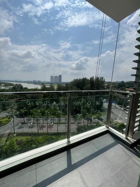 Service Residence for Rent at Vista Tiara (MBW Bay) - Oscar Wong - Balcony - PropertyGuru.com.my