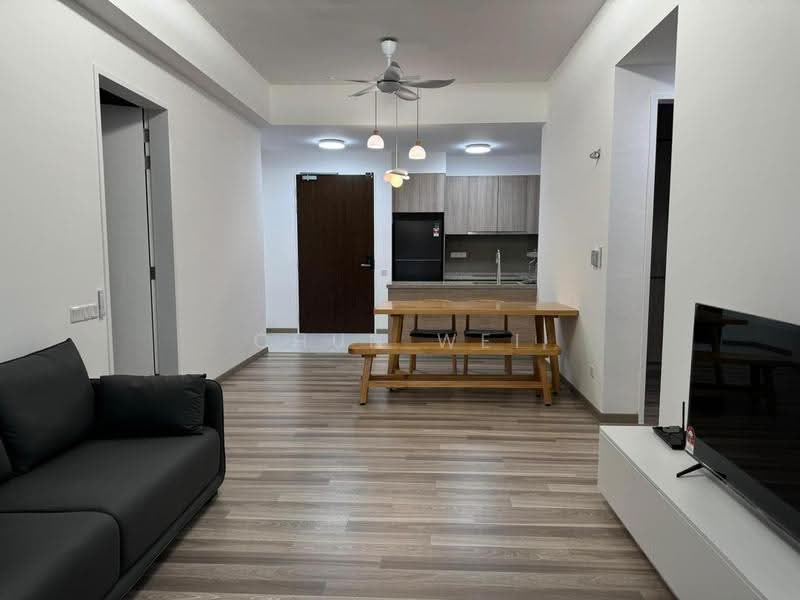 Kediaman Servis untuk Disewa di The Rosewoodz @ Bukit Jalil - Chun Wei - Living Room - PropertyGuru.com.my