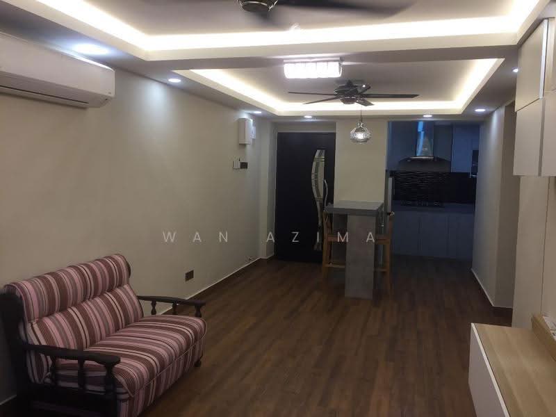 Pangsapuri untuk Disewa di Alam Budiman (Sri Budiman) - Wan Azima - Living Room - PropertyGuru.com.my