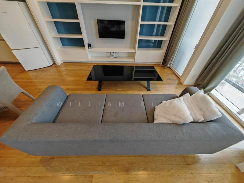Kediaman Servis untuk Disewa di The Face Suites (Platinum Suites) - William Khor - Living Room - PropertyGuru.com.my